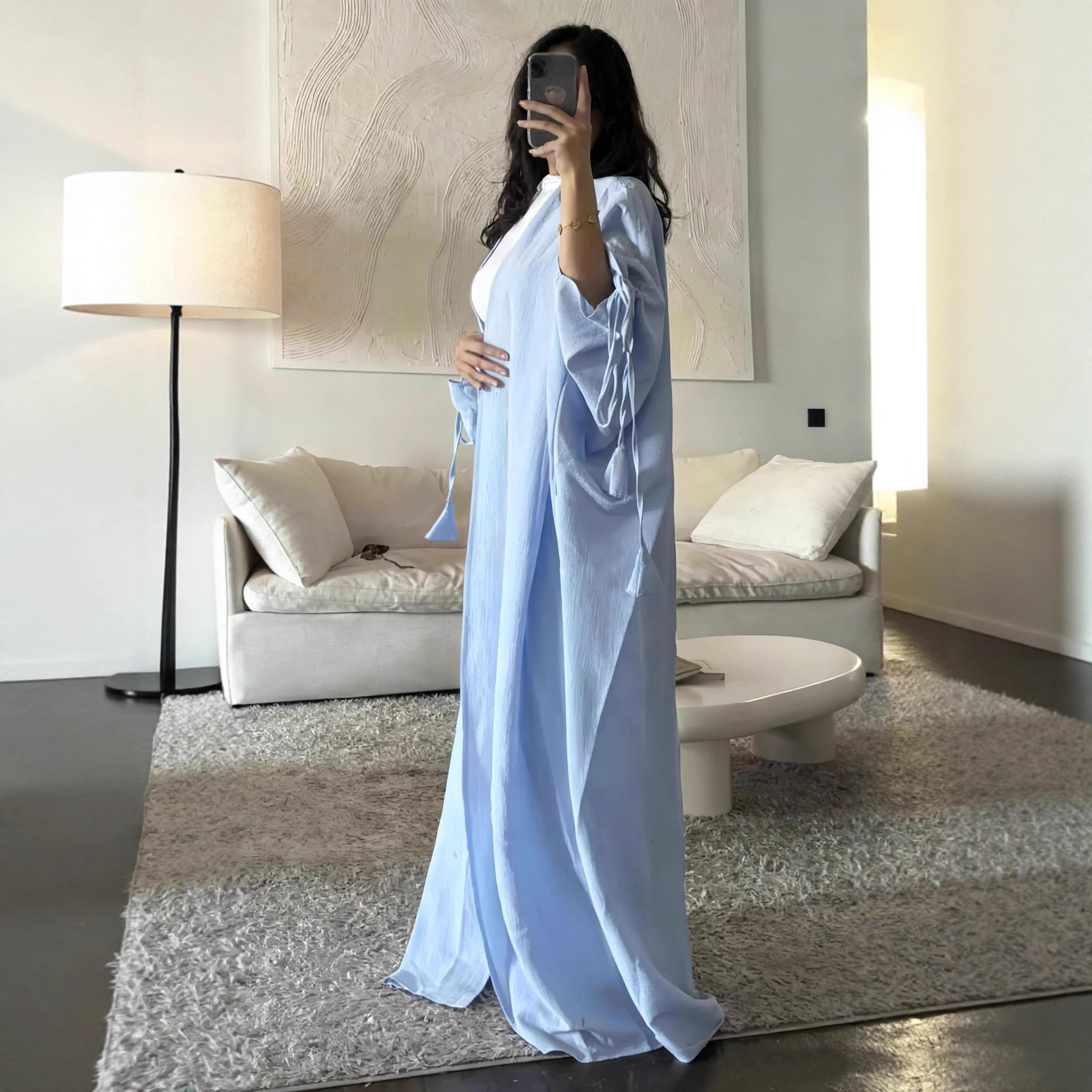 Women Dress Cardigan Robe Open - Jalabiya Women Arabic 리뷰 및 가격