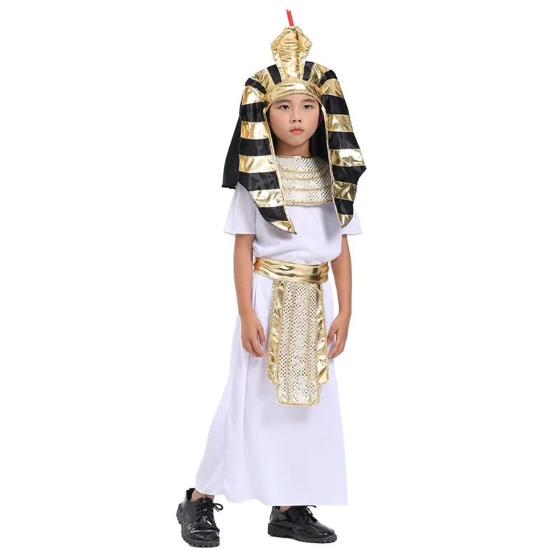 Kids Egyptian Pharaoh King Cos - Ethnic Gown 리뷰 및 가격