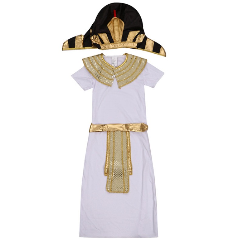 Kids Egyptian Pharaoh King Cos - Ethnic Gown 리뷰 및 가격