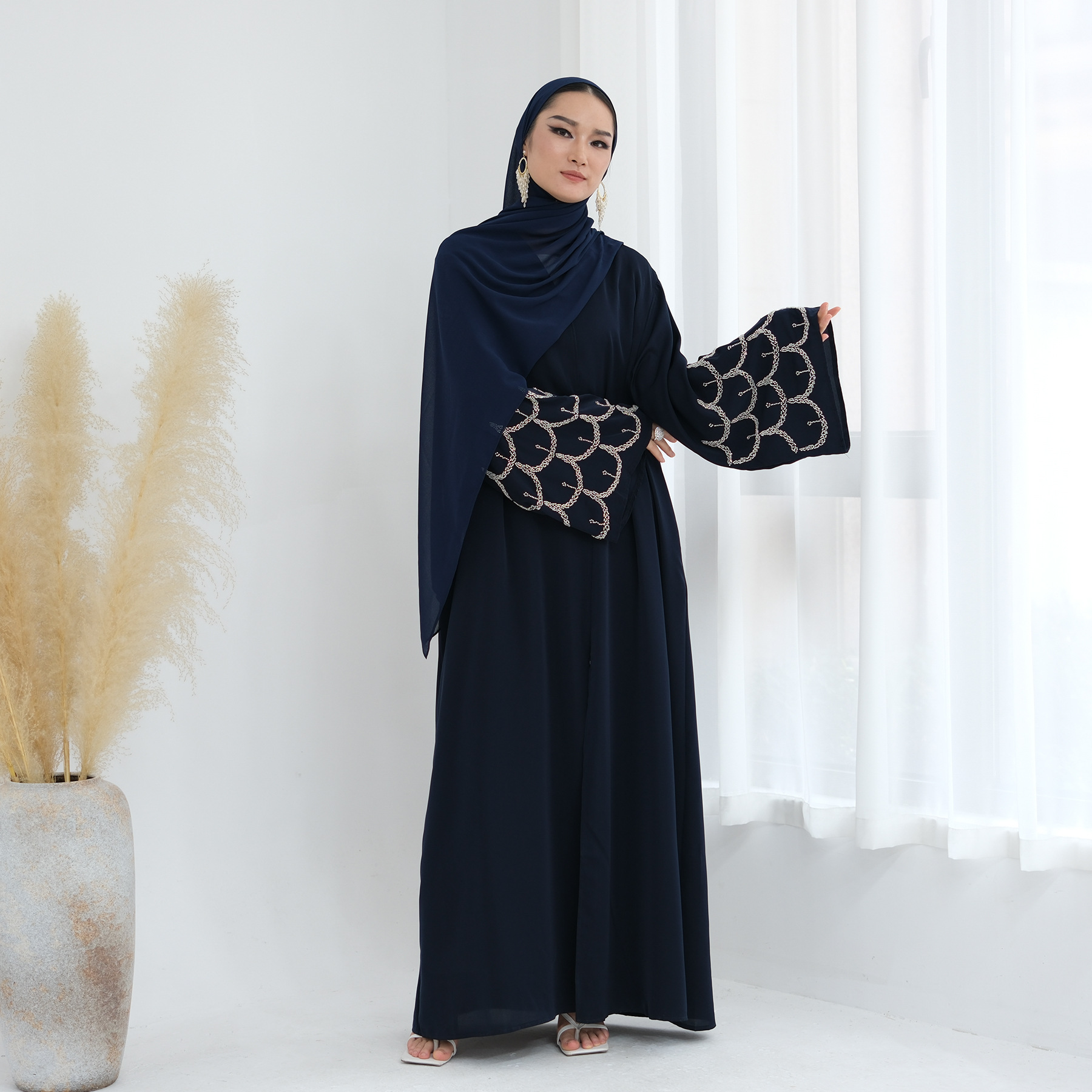 embroidery Women Dress Abaya c - Jalabiya Women Arabic 리뷰 및 가격