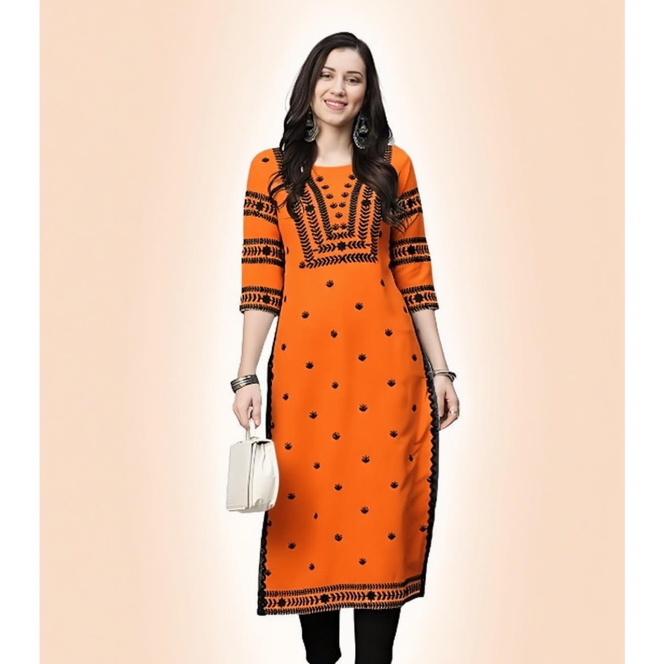 Muslim Kurt Flowers Women's Fa - Ethnic Fashion Kurtis 리뷰 및 가격