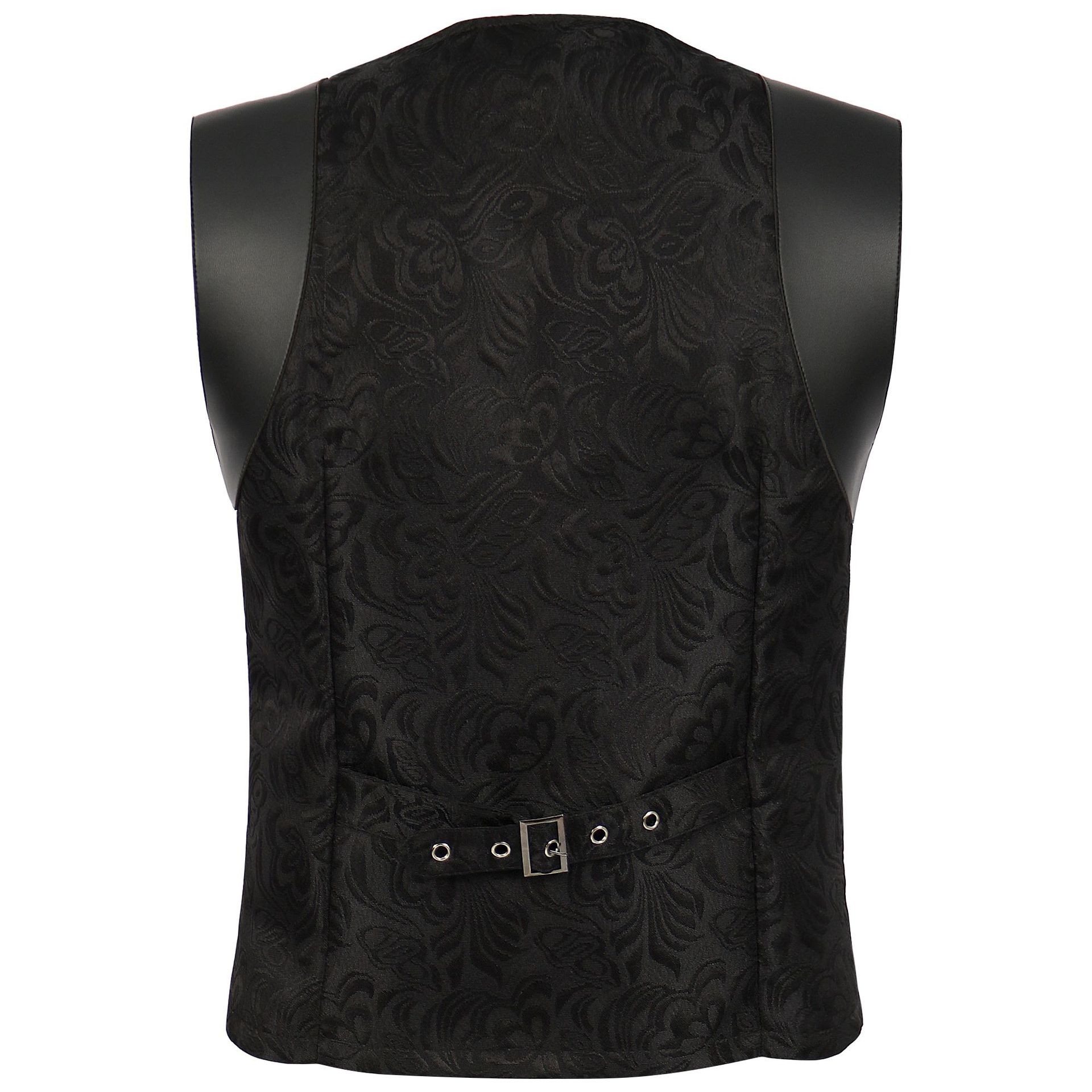 Medieval Gothic Steam Punk Ves - Ethnic Fashion Online 리뷰 및 가격