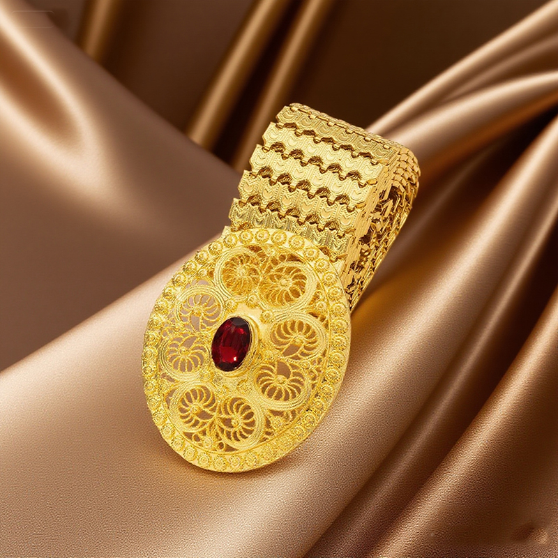Gold Zinc Alloy Snake Scale Be - Ethnic Fashion Design 리뷰 및 가격