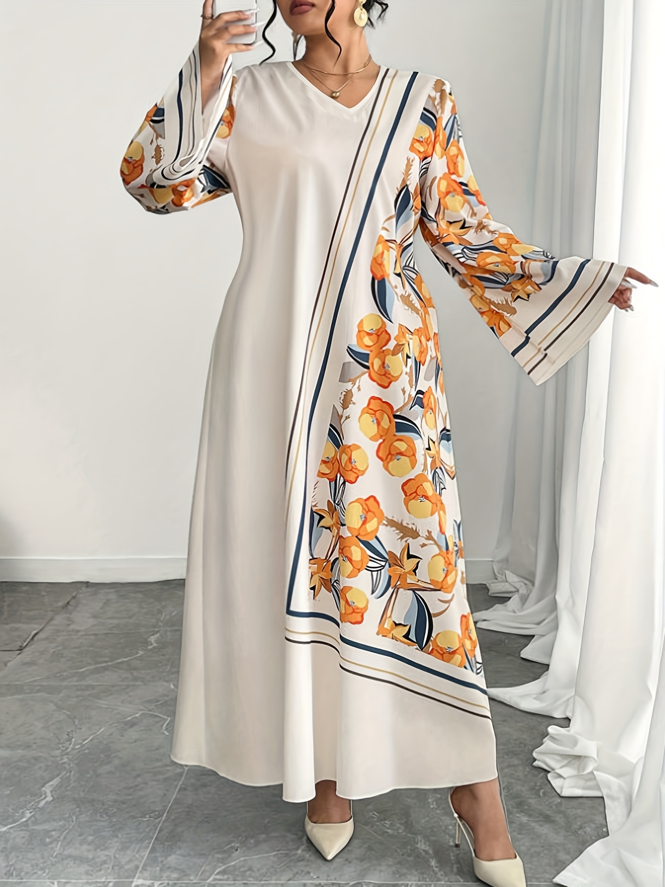 Plus Size Fashionable Women's  - Ethnic Gown 리뷰 및 가격