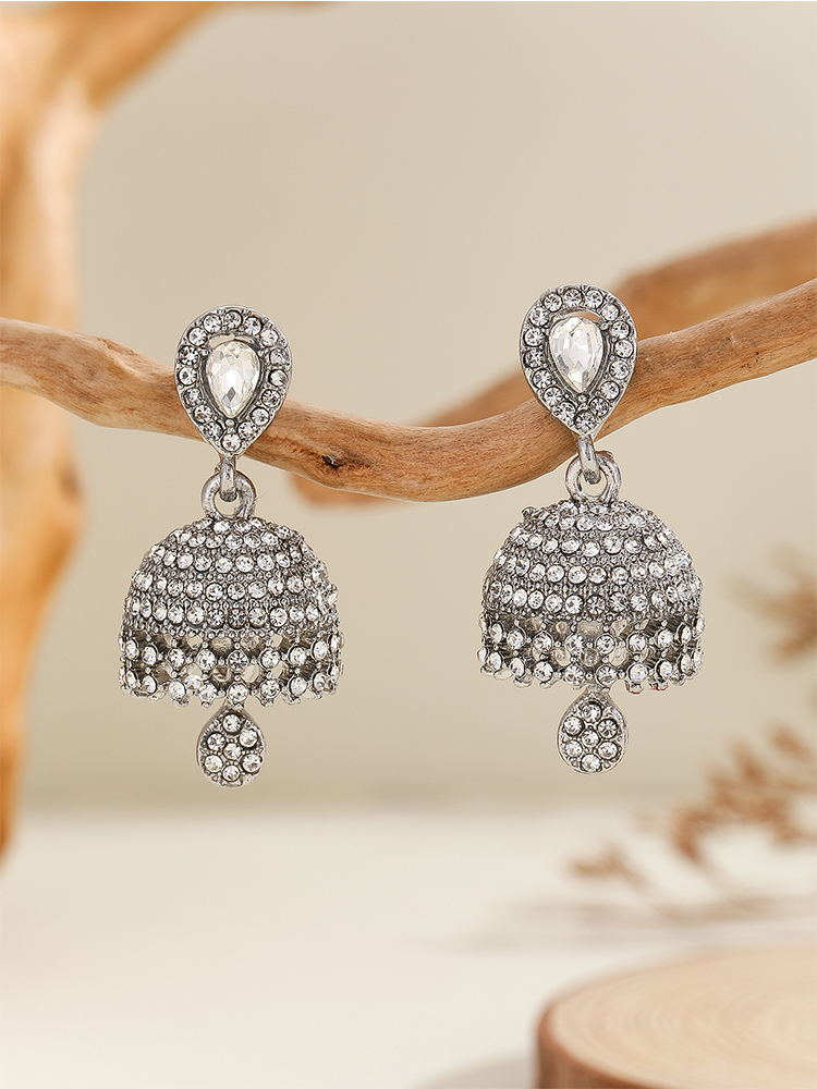 1 Pair of Fashionable Jhumka E - Ethnic Wear In Fashion 리뷰 및 가격