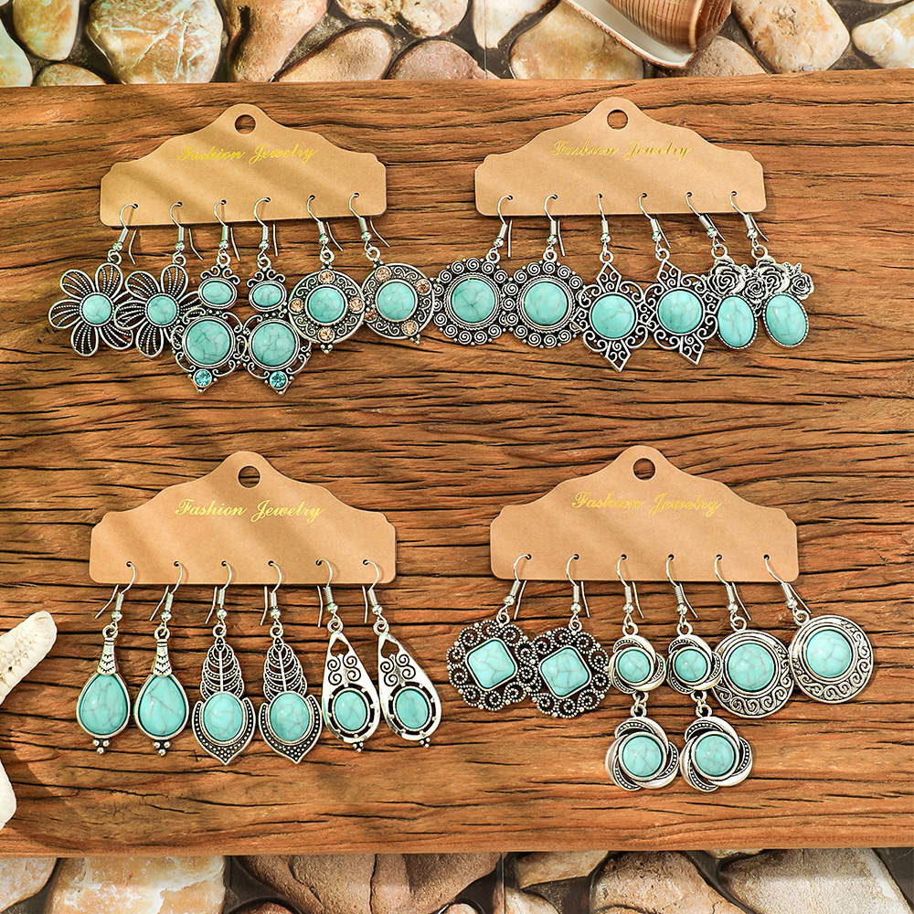 Ethnic Style Drop Earrings wit - Ethnic Wear In Fashion 리뷰 및 가격