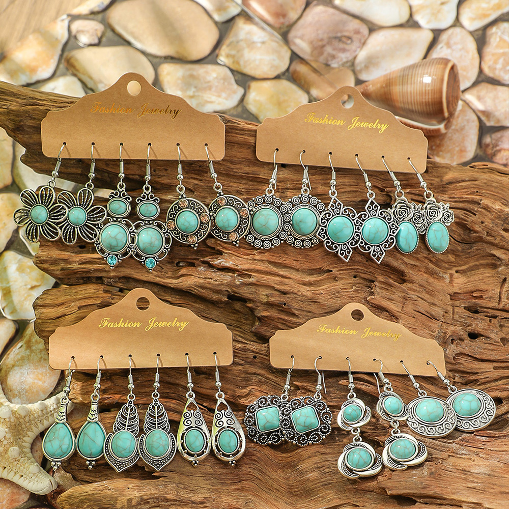 Ethnic Style Drop Earrings wit - Ethnic Wear In Fashion 리뷰 및 가격
