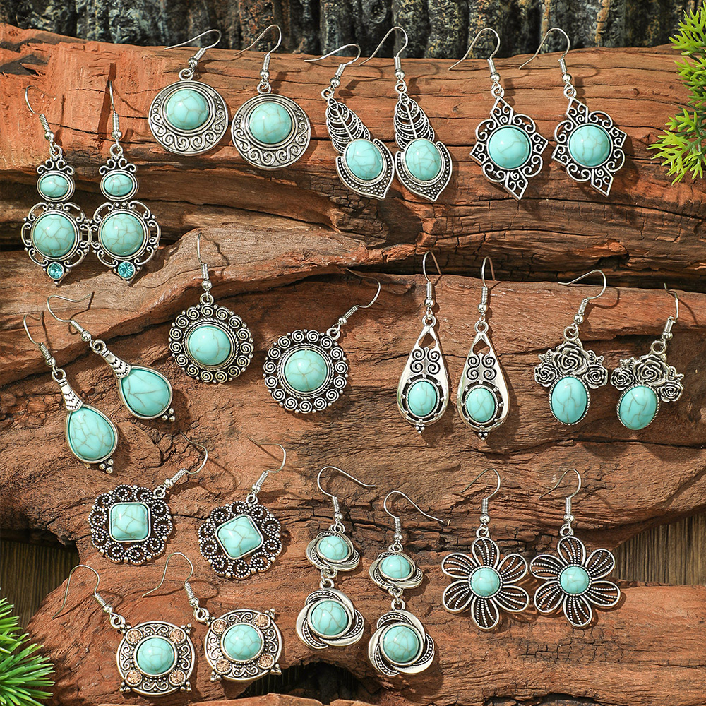 Ethnic Style Drop Earrings wit - Ethnic Wear In Fashion 리뷰 및 가격