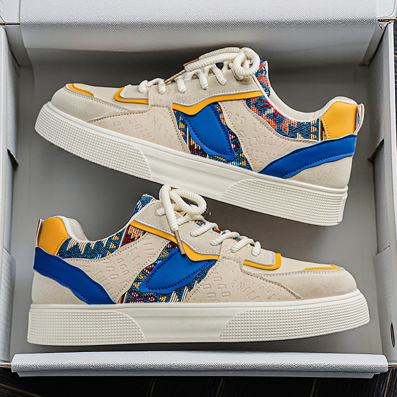 Men's Vintage Patchwork Platfo - Ethnic Wear In Fashion 리뷰 및 가격