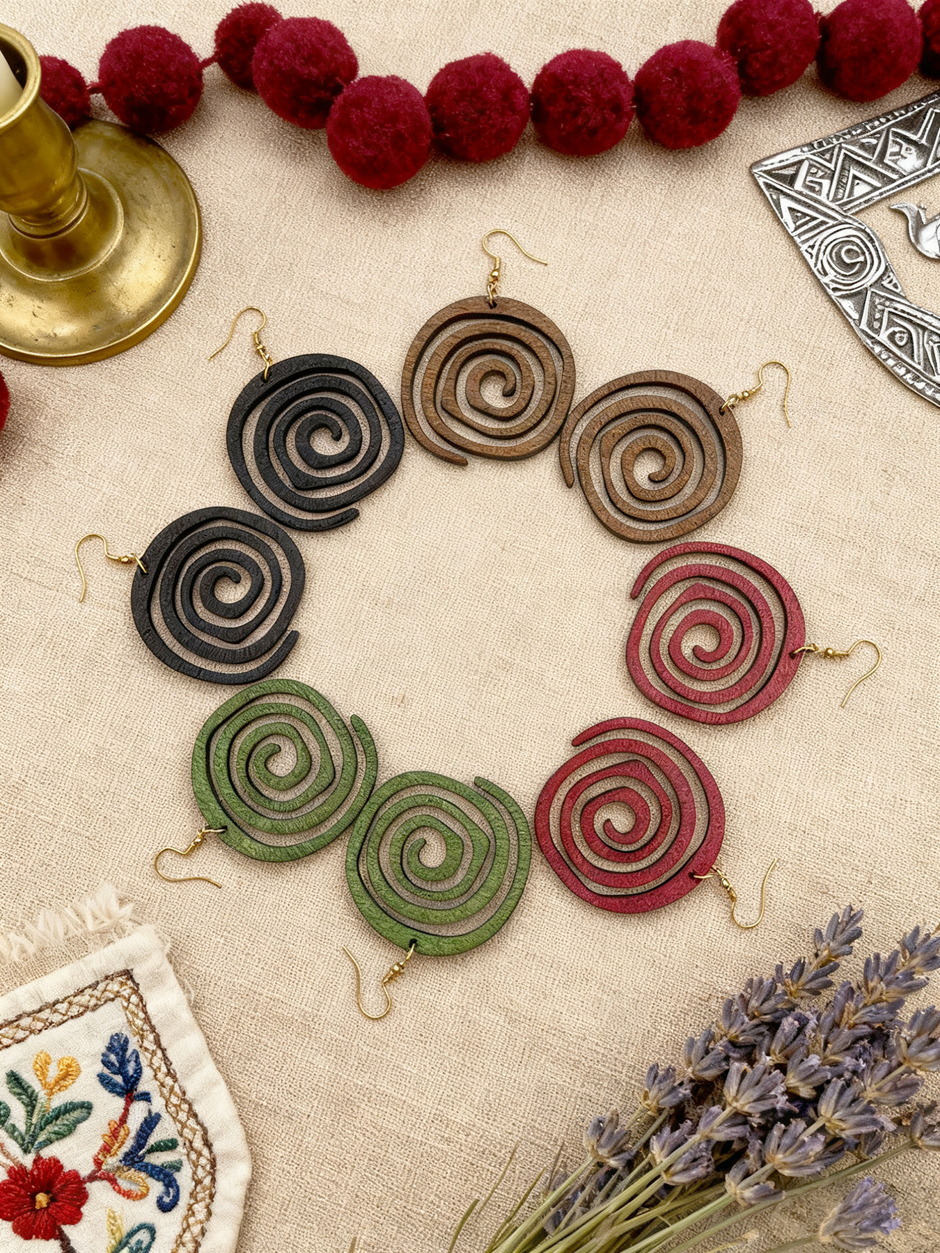 4 Pairs/Set of Vintage-Style W - Ethnic Wear In Fashion 리뷰 및 가격