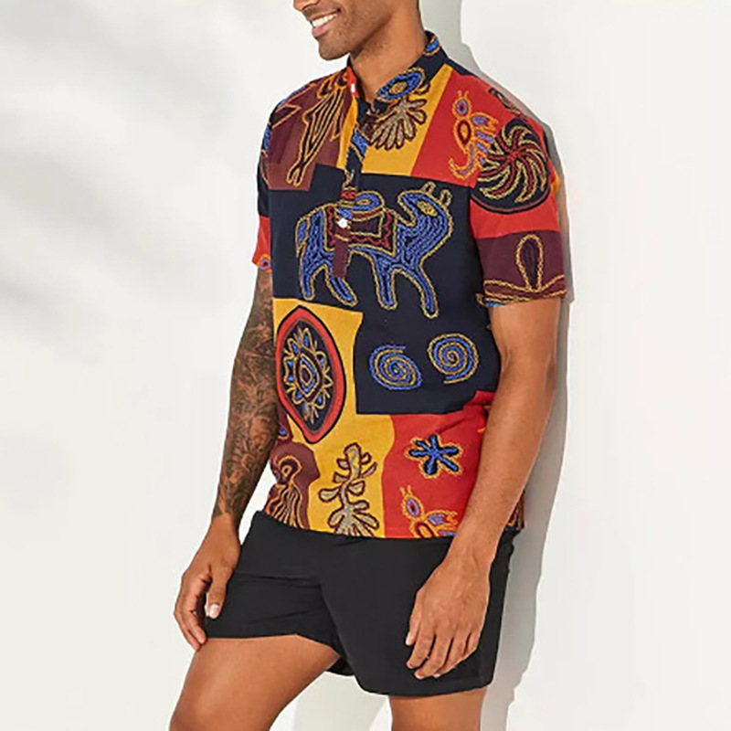2025 summer new European and A - Men'S Ethnic Fashion Trends 리뷰 및 가격