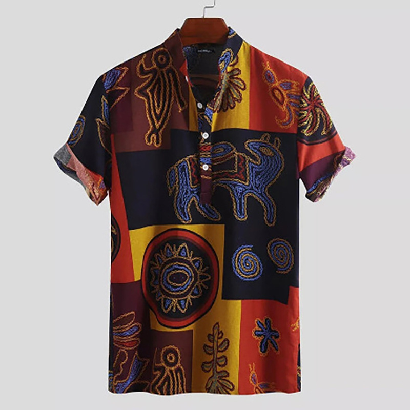 2025 summer new European and A - Men'S Ethnic Fashion Trends 리뷰 및 가격