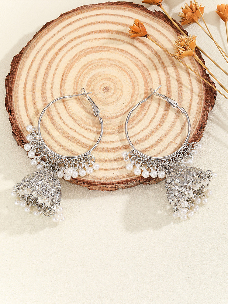 1 Pair of Fashionable Hoop Ear - Ethnic Wear In Fashion 리뷰 및 가격