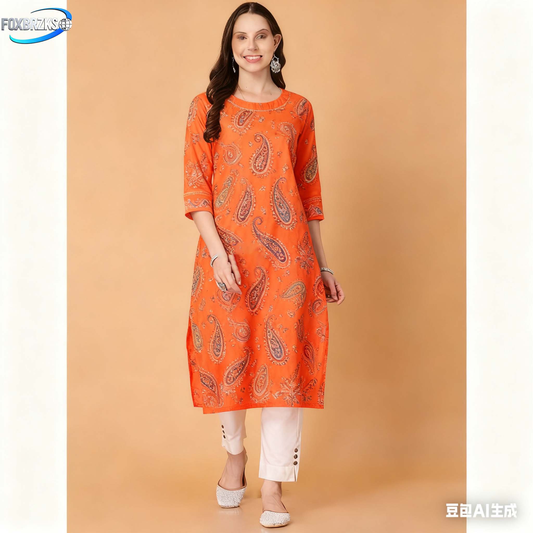 National style Kurt Women's Fa - Ethnic Fashion Kurtis 리뷰 및 가격