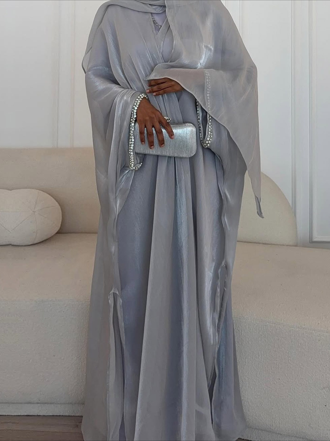 Eid Muslim Abaya Scarf Dress 3 - Jalabiya Women Arabic 리뷰 및 가격
