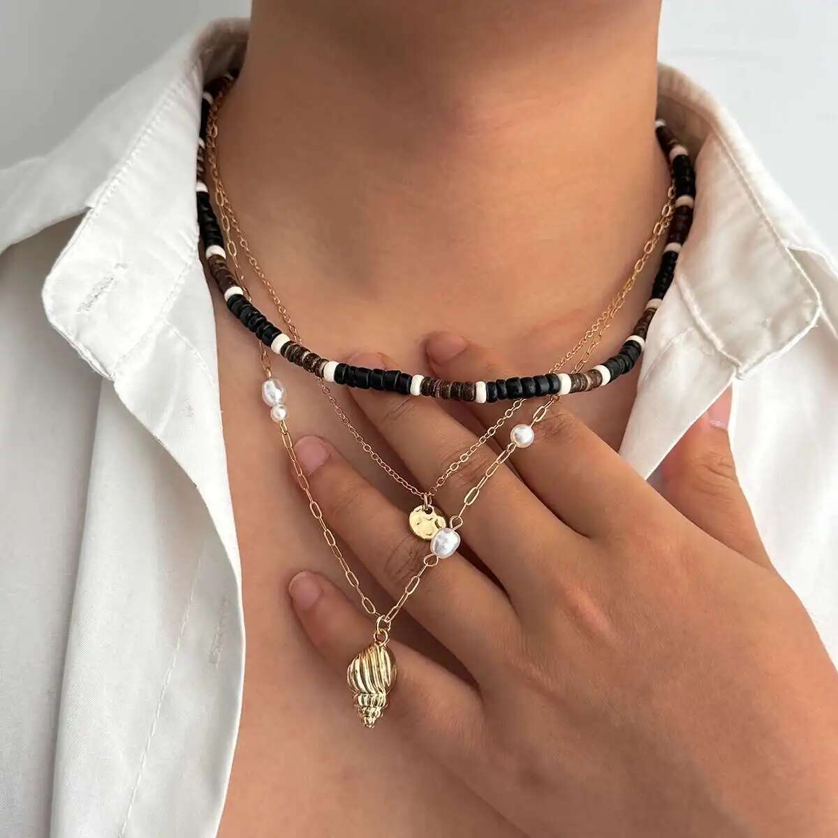 Ingemark 3Pcs/Set Ethnic Conch - Men'S Ethnic Fashion Trends 리뷰 및 가격