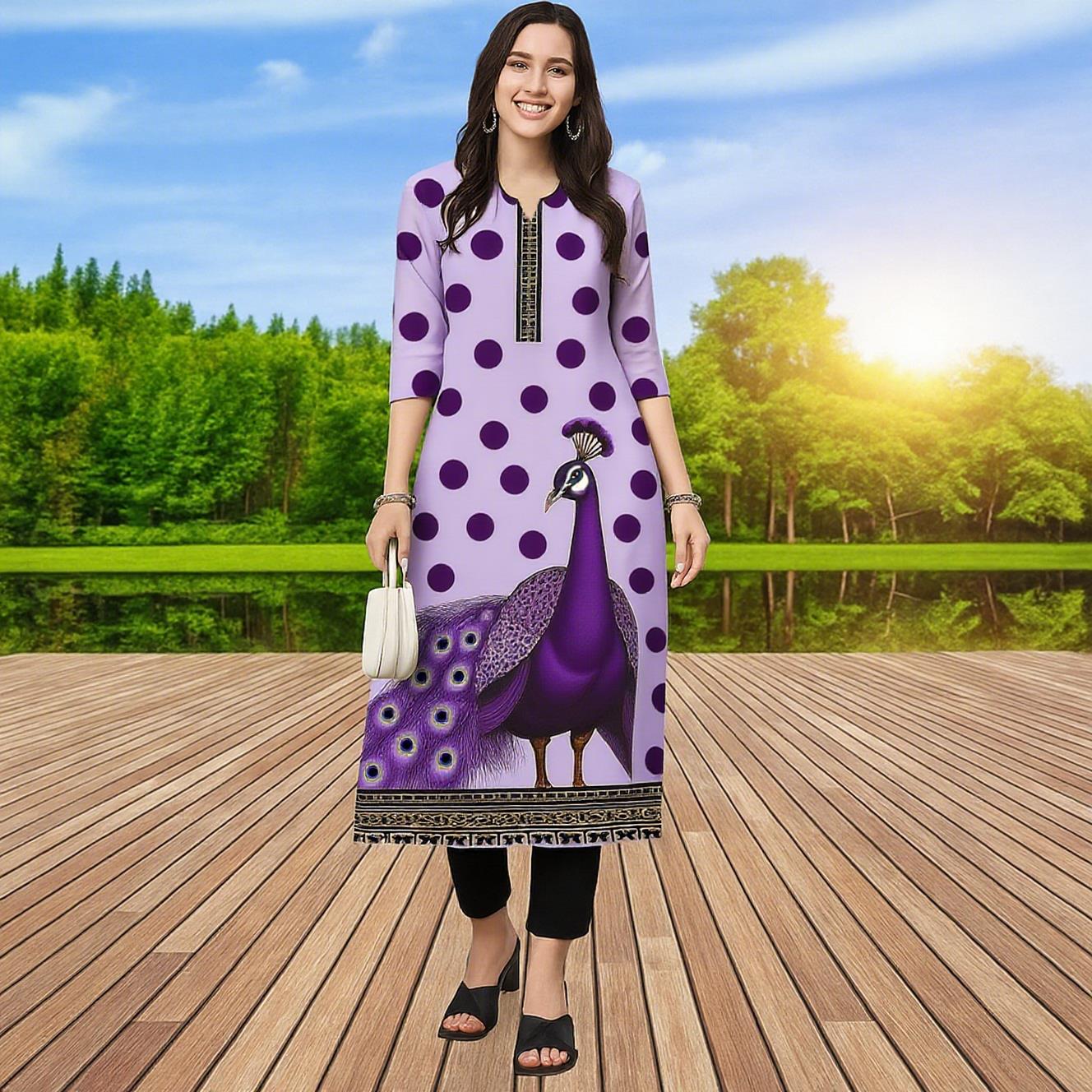 Muslim Kurt Women Casual Fashi - Ethnic Fashion Kurtis 리뷰 및 가격