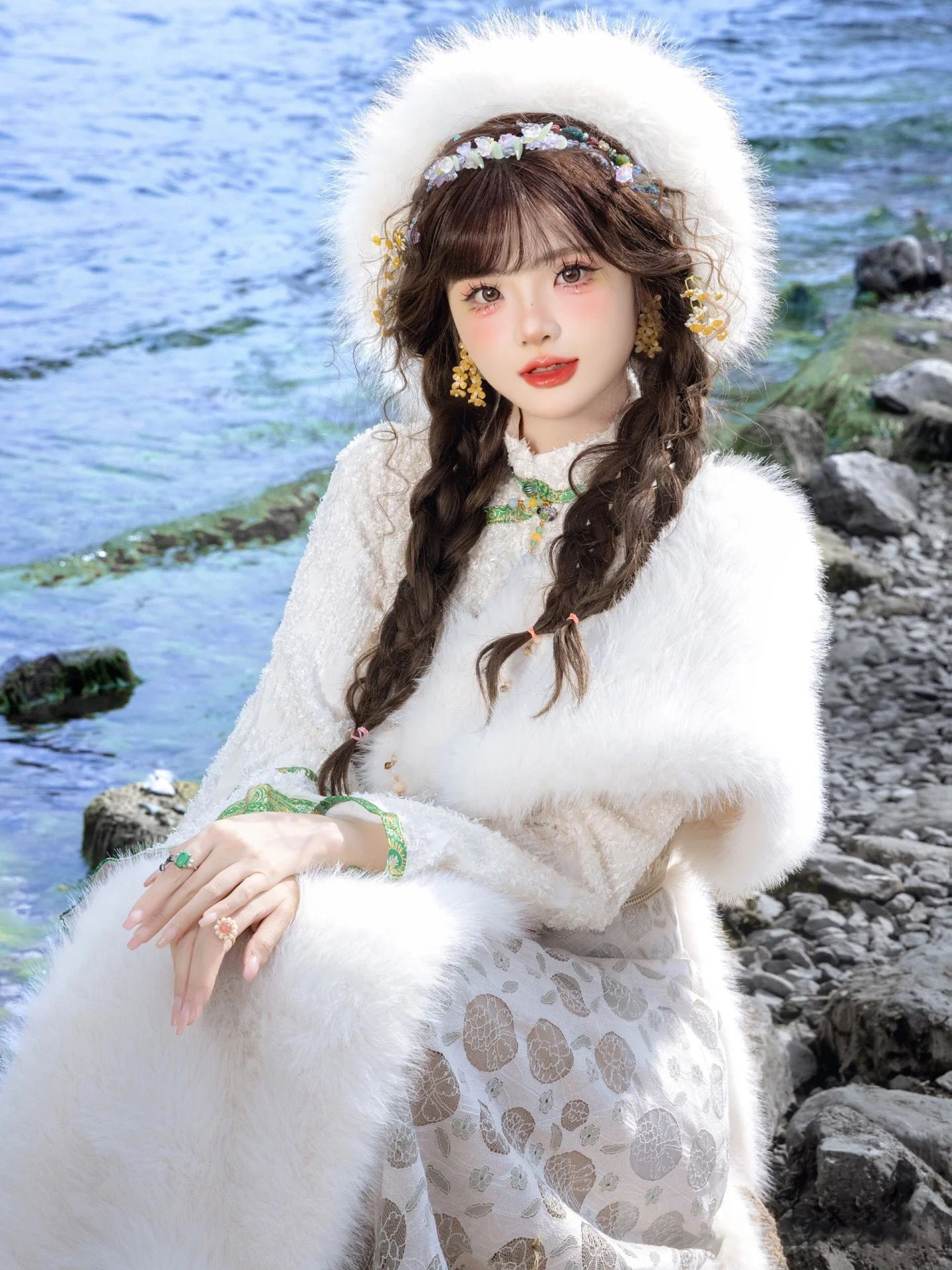 Tibetan Costume Photography Cl - Ethnic Fashion Design 리뷰 및 가격