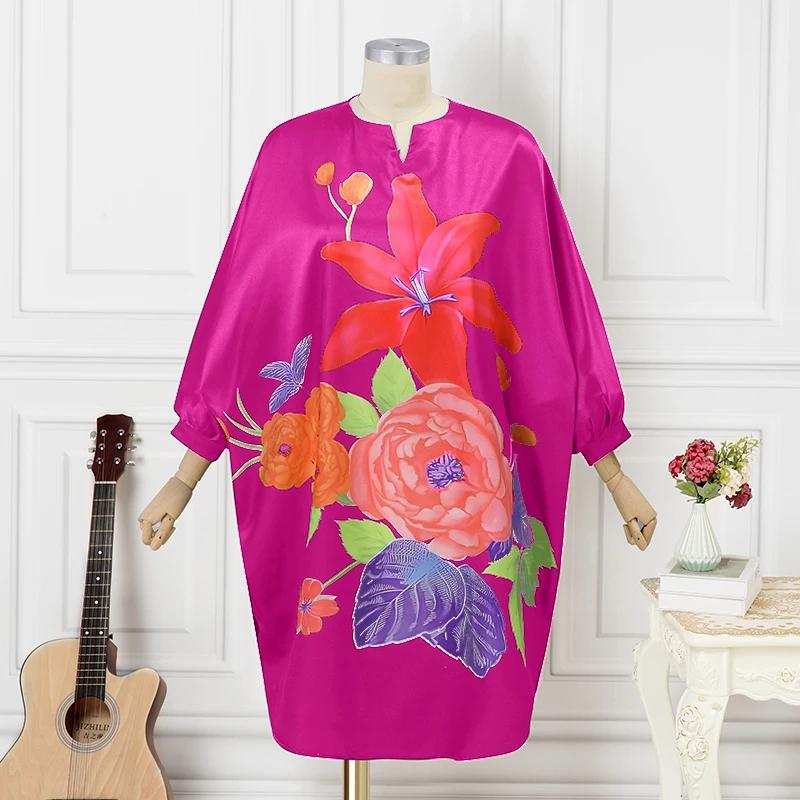 Plus Size 5XL VONDA Women Bohe - Ethnic Gown 리뷰 및 가격
