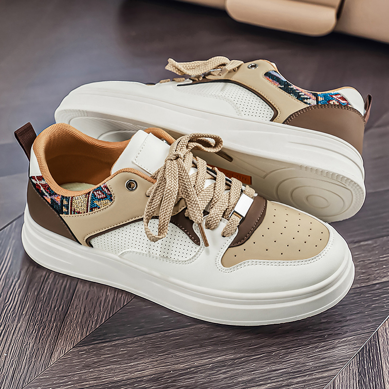 Men's White Platform Skate Sho - Ethnic Fashion Walk 리뷰 및 가격